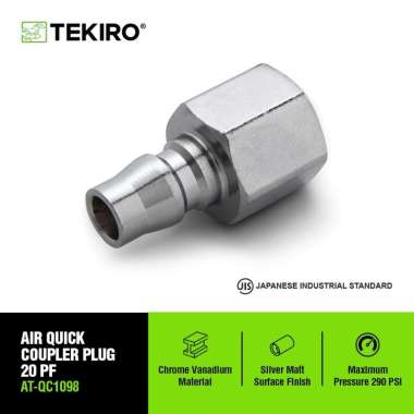 TEKIRO AIR QUICK COUPLER PLUG 20 PF /COUPLER / TOOLS