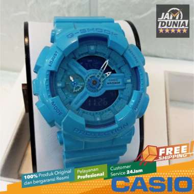 CASIO ORIGINAL - CASIO G-SHOCK GMA-S110CC-2ADR GSHOCK GMA S110CC 2ADR - JAM TANGAN WANITA - RUBBER G