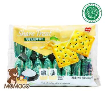 BAIRONG SCALLION CHEESE BISCUITS 300GR