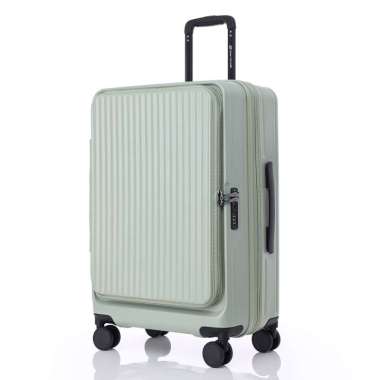 Navy Club Travora Koper Hardcase ABS PC - 4 Roda Putar TSA Lock - Size 28 Inch Jade