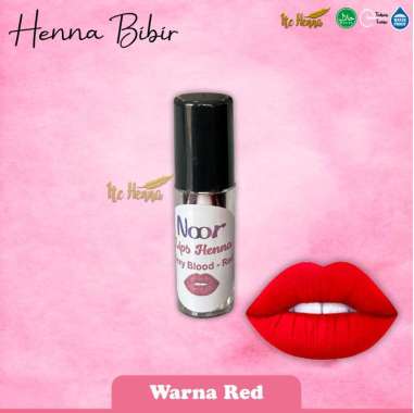 Henna Bibir / Lips Henna Tube Merah