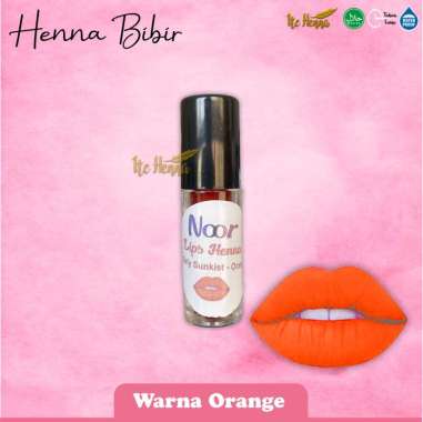 Henna Bibir / Lips Henna Tube Orange