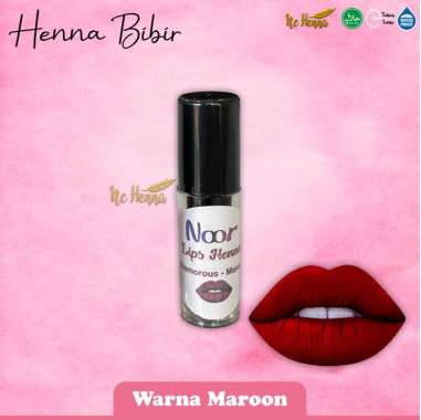 Henna Bibir / Lips Henna Tube Maroon