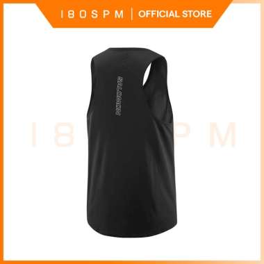 SALOMON - Sense Aero, Men's Tank - Deep Black | Tank Top Sport Pria M