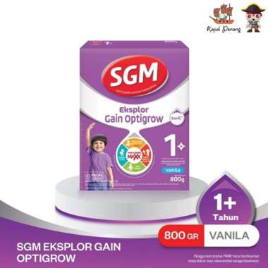 SGM Eksplor Gain Optigrow 800 g Vanila - Susu Pertumbuhan