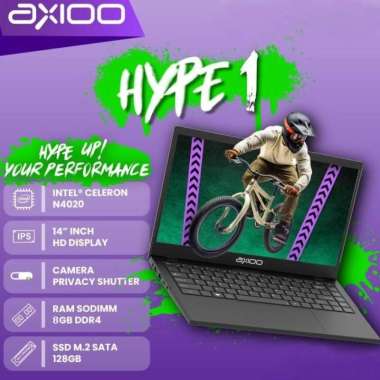 AXIOO MYBOOK HYPE 1 RAM 4GB INTEL N4020 | RAM 4GB | SSD 128G | 14" | WIN Grey