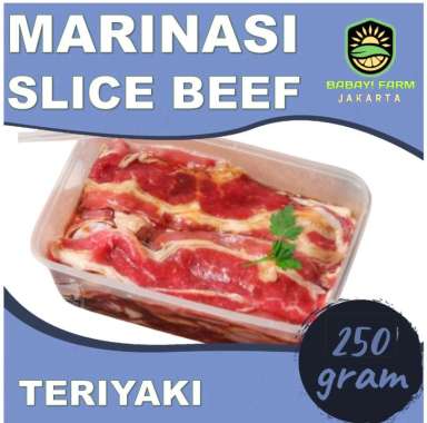 daging sapi marinasi slice / daging sapi segar marinasi slice / slice beef marinasi teriyaki / bulgo