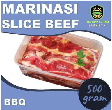 daging sapi marinasi slice / daging sapi segar marinasi slice / slice beef marinasi teriyaki / bulgo