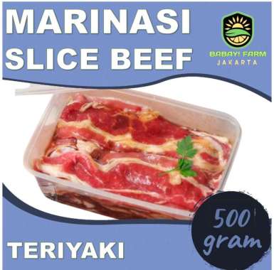 daging sapi marinasi slice / daging sapi segar marinasi slice / slice beef marinasi teriyaki / bulgo