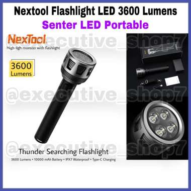 Nextool Flashlight LED 3600 Lumens - Senter LED Portable