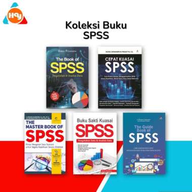 Buku SPSS | The Guide Book of SPSS,Buku Sakti Kuasai SPSS,Cepat Kuasai SPSS,The Book Of SPSS,The Mas