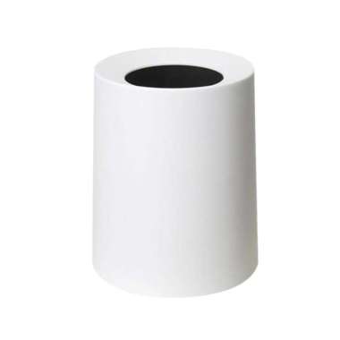 Angola Tempat Sampah Kamar Plastik / Tong Sampah / Kotak Sampah Trash Bin Aesthetic E101 Putih - Pol