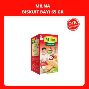 MILNA BISKUIT BAYI APEL JERUK 65GR
