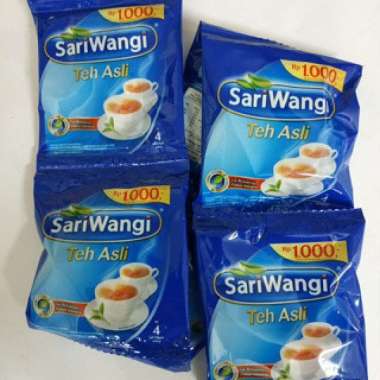 TEH CELUP SARIWANGI SACHET PER RENCENG ISI 6 PCS TEH ASLI