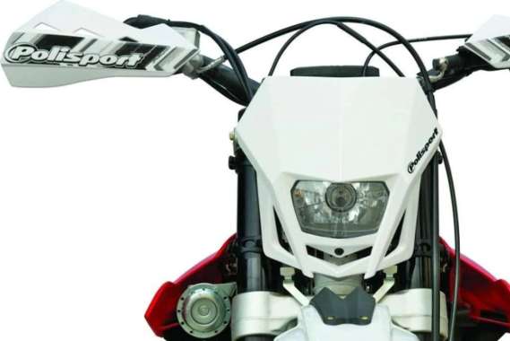 LAMPU DEPAN MOTOR MODEL HEADLAMP HEADLIGHT POLISPORT LMX UNIVERSAL