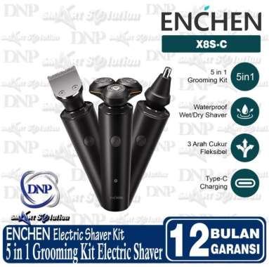 Enchen X8S-C Alat Cukur Rambut 5in1 Alat Cukur Elektrik Multifungsi