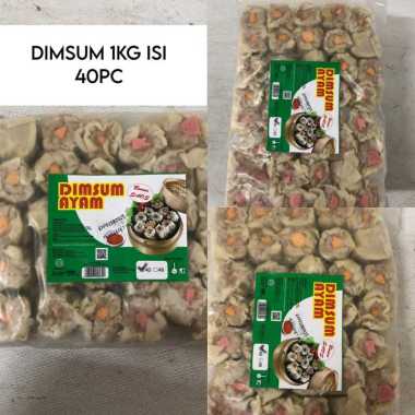 Dimsum Ayam Frozen 1kg | Dimsum Mame / Dimsum Damory Ayam | Dimsum Frozen 500 Gram 500gram
