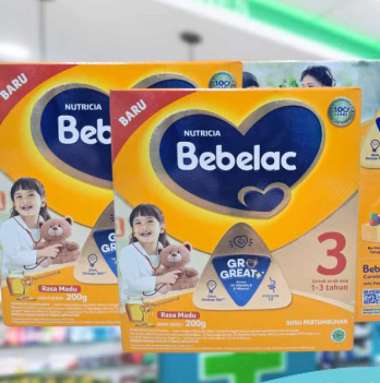 Bebelac 3 Madu 200gr - Susu Pertumbuhan Anak 1-3 Tahun