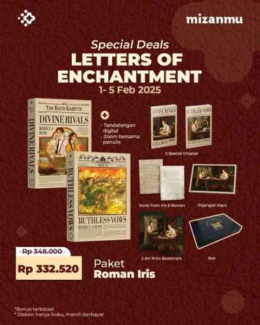 Seri Letters of Enchantment : Divine Rivals - Ruthless Vows - Rebecca Ross Divine Rivals