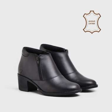 Adorableprojects - Bhilge Boots Genuine Leather Black - Sepatu Kulit 37