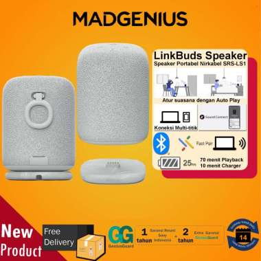SONY Original Speaker Portabel Nirkabel LinkBuds Speaker SRS-LS1 / Portable Speaker SRSLS1 / Speaker