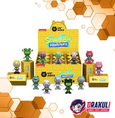 Toys Mighty Jaxx Lil Maxx x SpongeBob SquarePants Series Blind Box