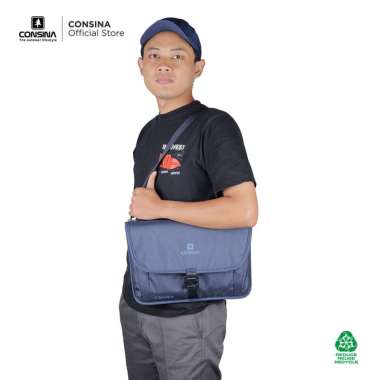 Consina Cracer Tas Selempang Laptop Tablet 11 Inch | Sling Bag Outdoor Hitam