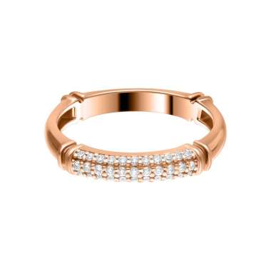 Cincin Berlian Wanita Bamboo Passion Jewelry CWF3312