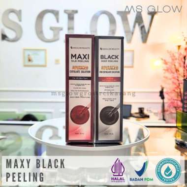 MS GLOW - BLACK DEEP MAXI SILK PEELING - 35 ML Maxi Silk Peeling
