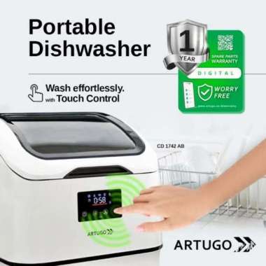Digital Portable Dishwasher Artugo CD1742AB