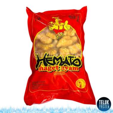 Hemato Naget Ayam Kombinasi Regular 1kg Chicken Nugget 1 kg Daging Olahan 1000gr 1000 g gram Halal E