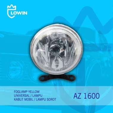 FOGLAMP AZ 1600 YELLOW UNIVERSAL / LAMPU KABUT MOBIL / LAMPU SOROT