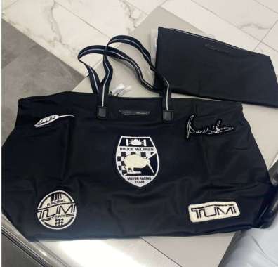 TUMI McLaren Just In Case Tote Bag - Tote Bag - Black/White