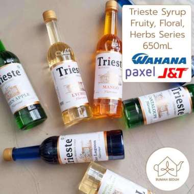 Sirup Trieste 650mL Fresh Series - Lychee Blue Curacao Mango Wild Grape