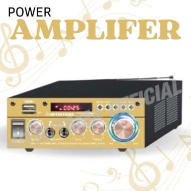 • POWER AMPLIFIER WIRELESS KARAOKE MITSUYAMA MS-4025BT CHARLY