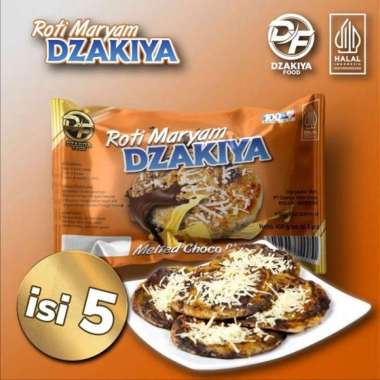 DZAKIYA ROTI MARYAM/ROTI CANAI COKLAT KEJU 375GR