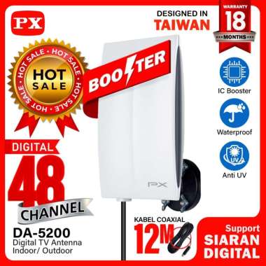 antena tv digital px da 5200 antena uhf px