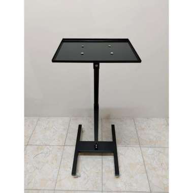 Bracket Standing tiang roda proyektor infokus laptop plus meja tatakan