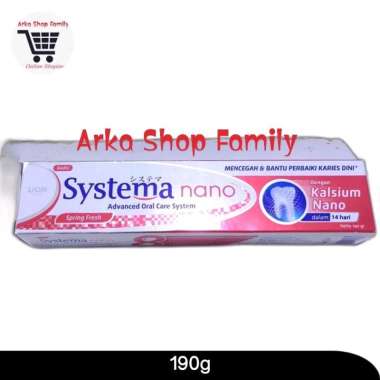 SYSTEMA Nano Pasta Gigi Advanced Care Spring Fresh 190g Odol