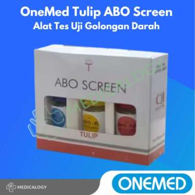 OneMed Tulip ABO Screen Alat Tes Uji Golongan Darah