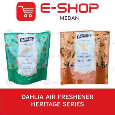 Dahlia Heritage Series Air Freshener One For All Pengharum Ruangan Mobil Gantung Teh Keraton & Cenda