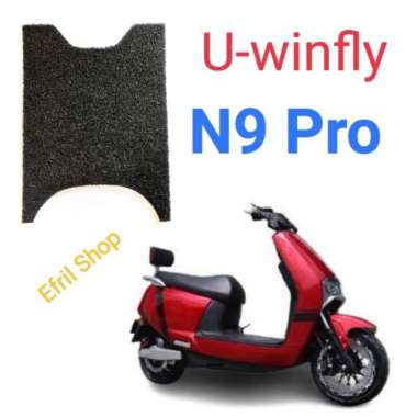 Alas kaki karpet motor listrik UwinFly N9 Pro Cokelat