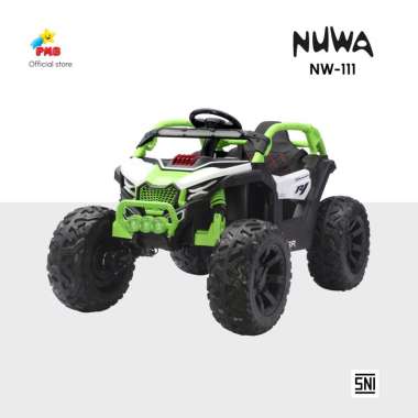 Mainan Anak Mobil Aki Nuwa NW111 – PMB Toys Hijau