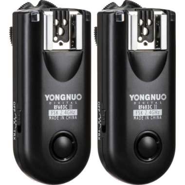 Yongnuo RF-603C II Wireless Flash Trigger Kit 2.5mm Connection canon