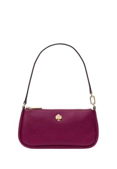KATE SPADE Kayla Convertible Wristlet Dark Raspberry
