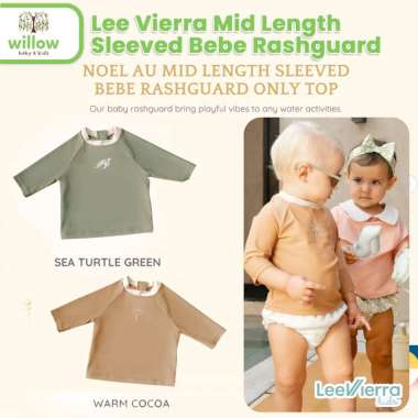 Pakaian Renang Anak - Lee Vierra Mid Length Sleeved Bebe Rashguard uk. 2 Warm Cocoa