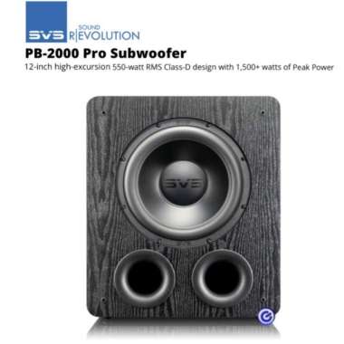 SVS PB2000 Pro Subwoofer High Excursion SVS Driver