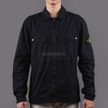 STONE ISLAND COMPASS BADGE GABARDINE JACKET BLACK (100% AUTHENTIC) L