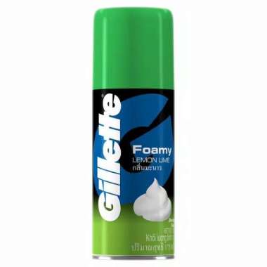 Gillette krim cukur foam lemon lime 175 gram