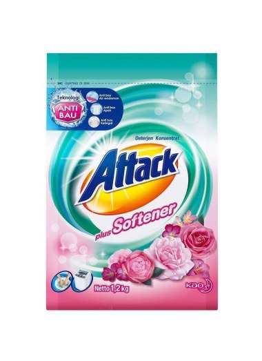 ATTACK + SOFTENER 1,2KG /PCK